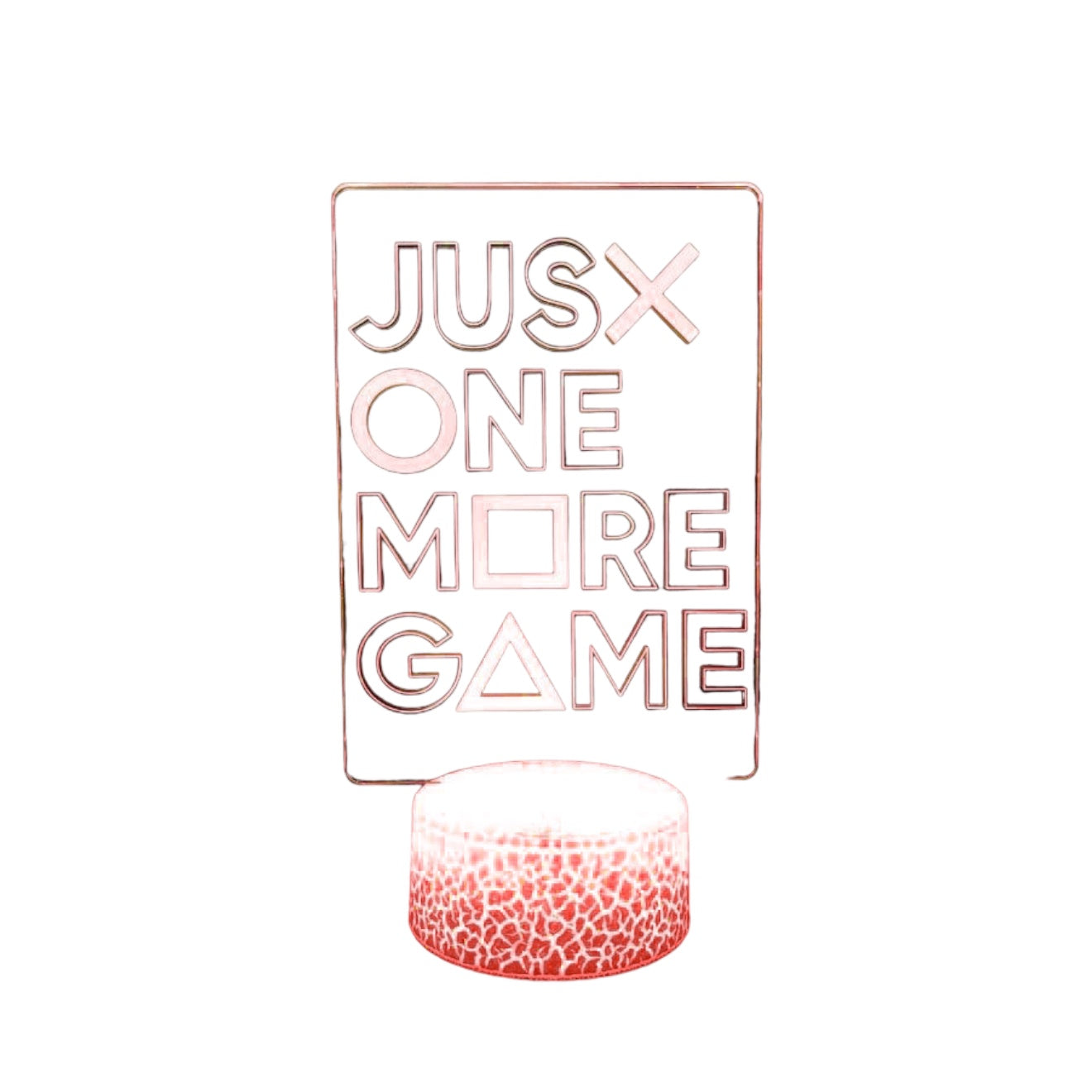 Just One More Game 3D Light Icon