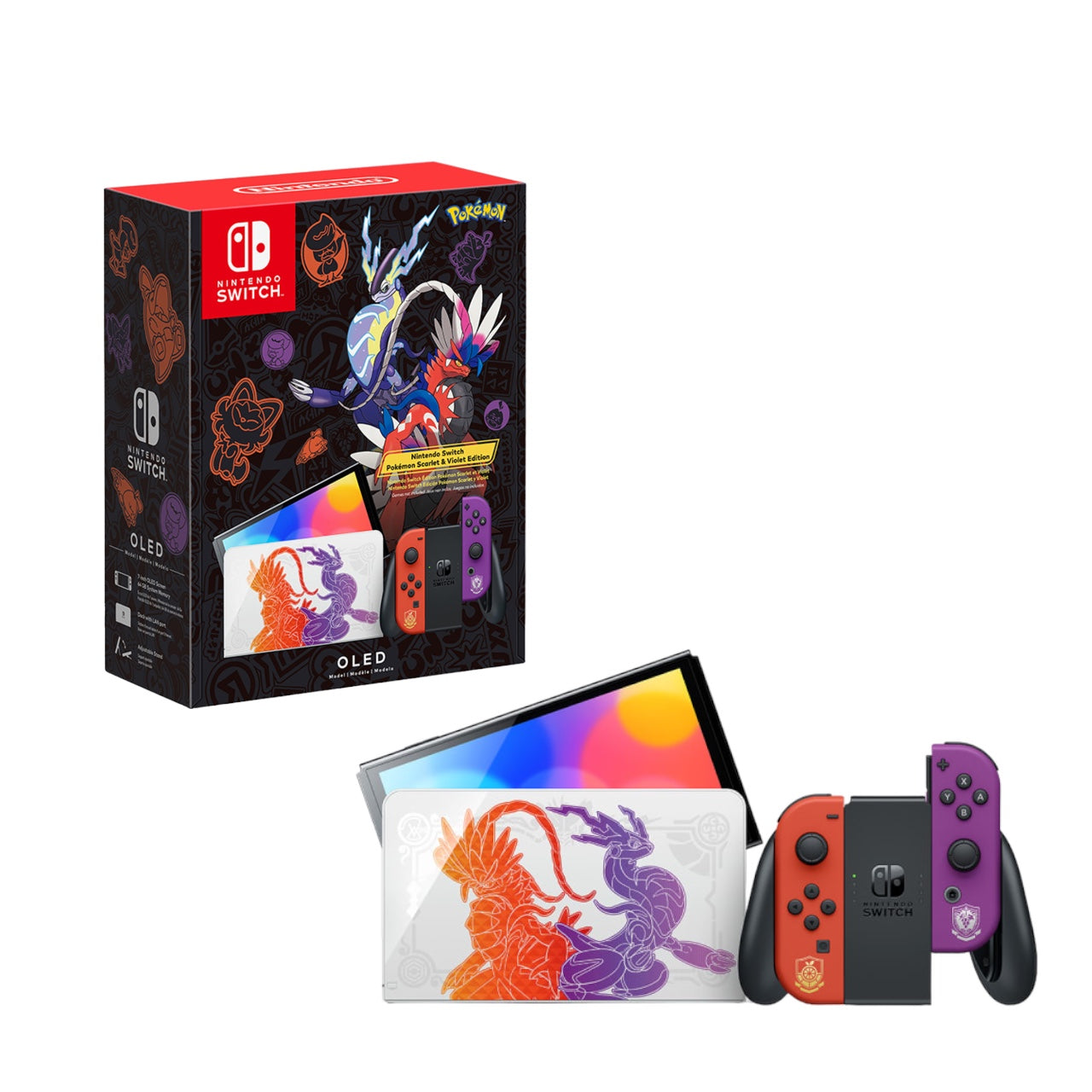 Nintendo Switch Oled Pokemon Scarlet & Violet Edition