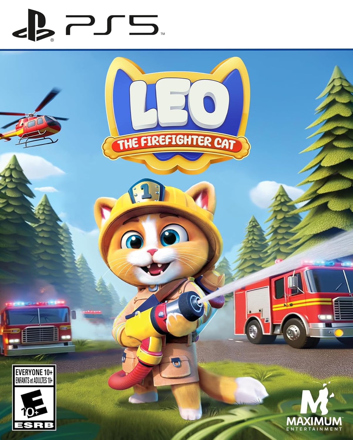 Leo the Firefighter Cat