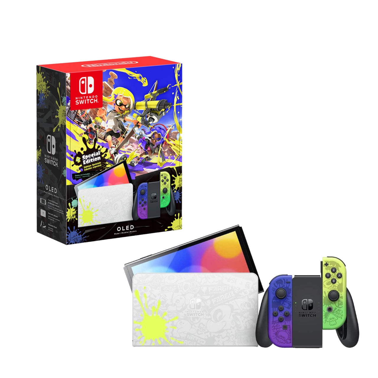 Nintendo Switch Oled Splatoon 3 Edition