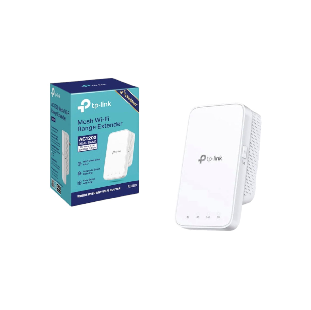 TP-Link AC1200 Mesh WiFi Range Extender