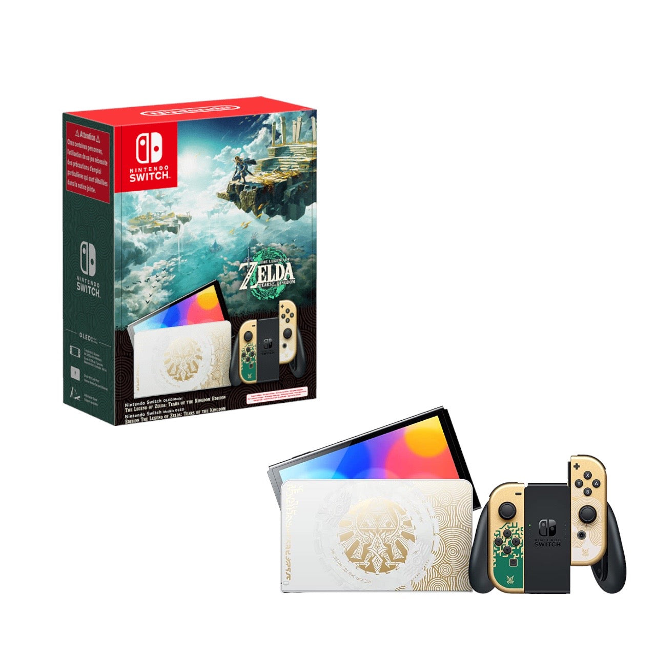 Nintendo Switch Oled The Legend Of Zelda Edition
