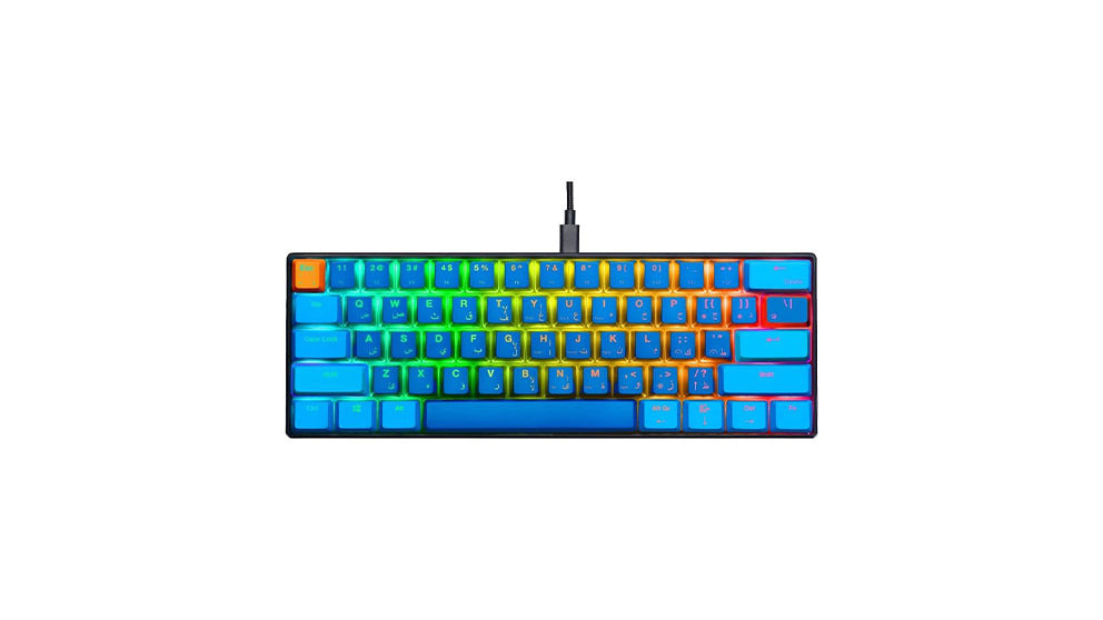 GamerTek GK60 – Mechanical Mini Keyboard – Jazz