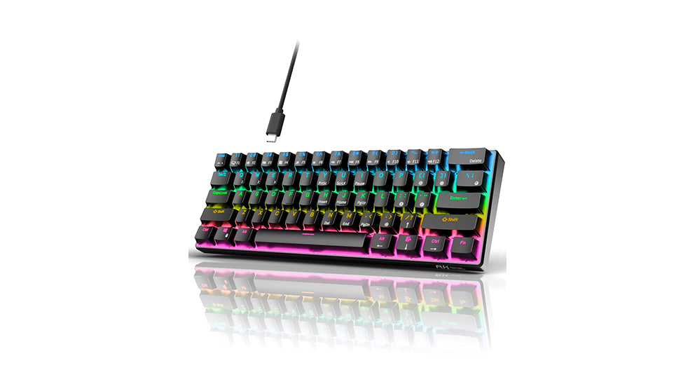 Royal Kludge 61-Key Wireless Keyboard (Black)