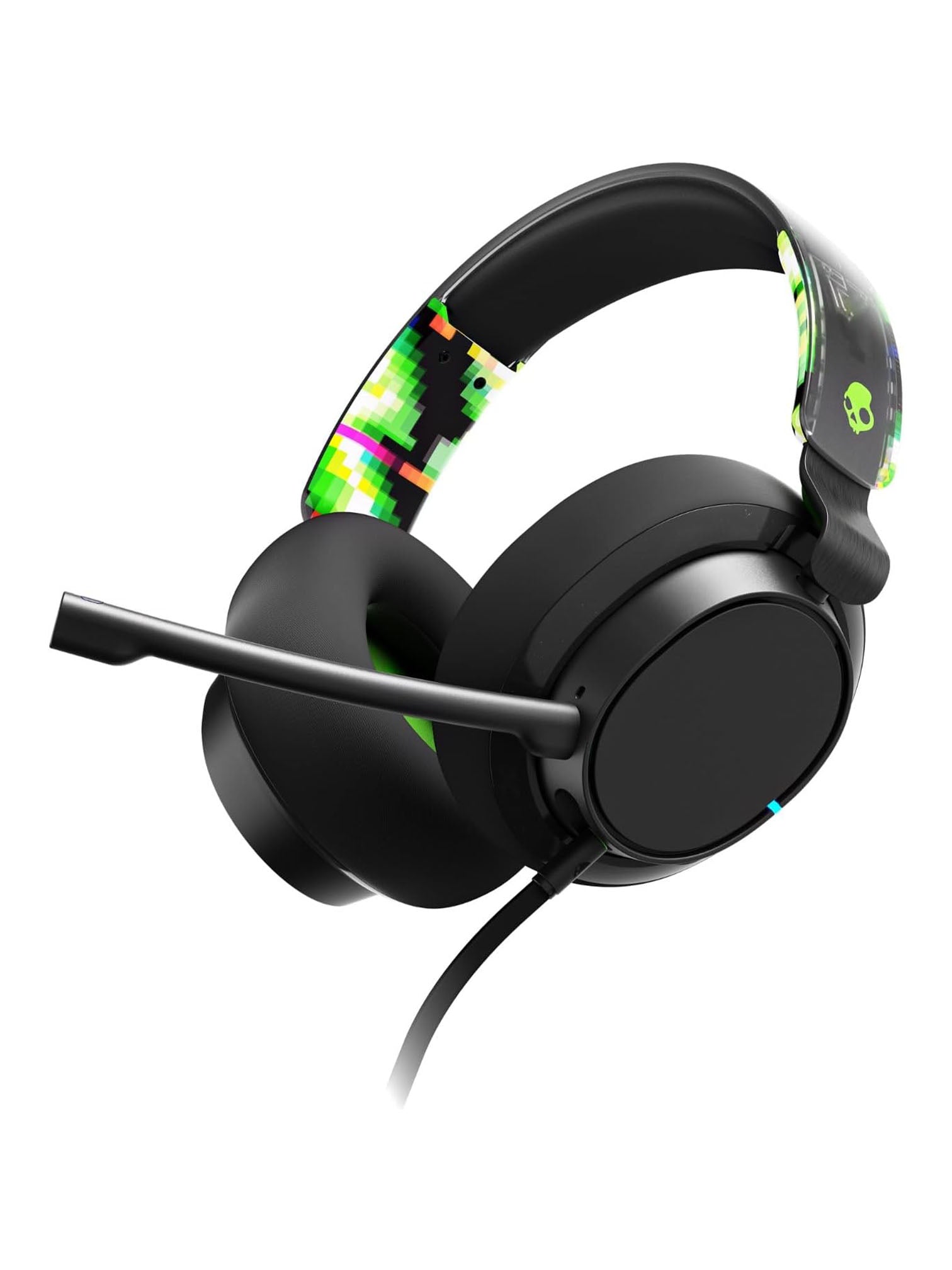 Skullcandy SLYR Pro Multi-Platform Wired Gaming Headset – Green Digi-Hype