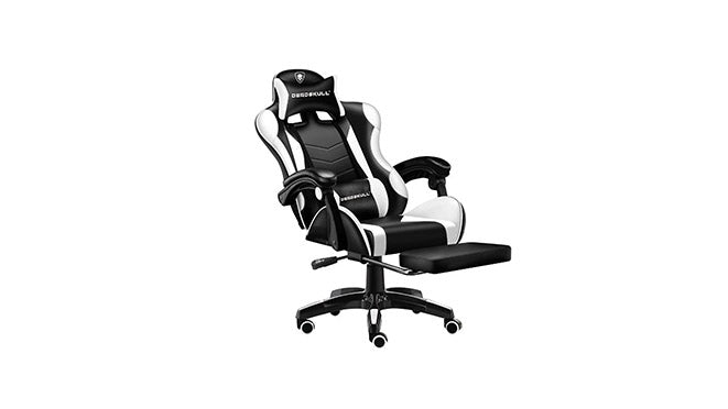 Dead Skull Gaming Chair – White